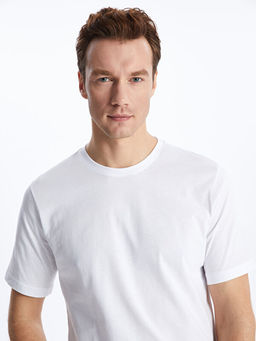 Bisiklet Yaka Penye Erkek Ti??rt