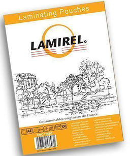 Пленка д/ламинир. Lamirel А4 125 мкм глянц. 100 шт