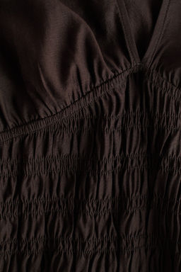 Blusa con cintura nido de abeja - H&m фото 6