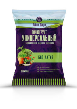 ФТ Грунт Универсальный+сапропель 20 л Тайна озера