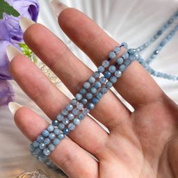 Бусины для украшений из Аквамарина огранка