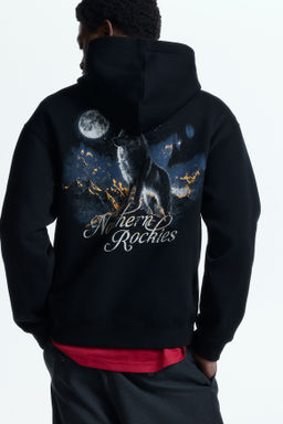 Sudadera con motivo y capucha Relaxed Fit - H&m фото 11