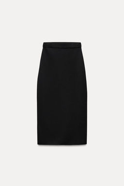 PLAIN KNIT MIDI SKIRT - Zara фото 10