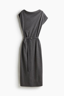 Vestido drapeado con cintur?n - H&m фото 2