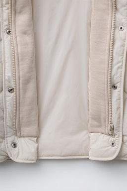 HOODED PUFFER JACKET - Zara фото 5