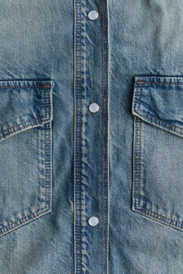 Camisa denim oversize - H&m фото 7