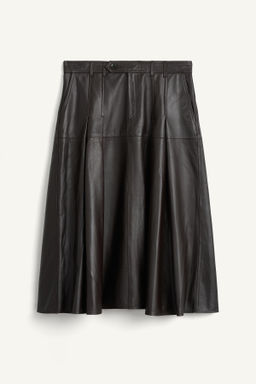 LTHR MD SKRT - Zara фото 5