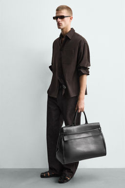 BOLSO DE MANO / Negro