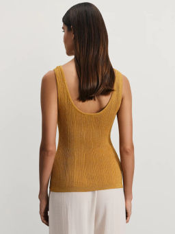 Майка из вискозы с люрексом / Zarina  фото 5