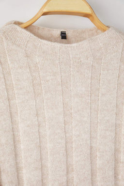 Antrasit Yumusak Dokulu Genis Kal?p Triko Kazak TWOAW26KZ00177 - Trendyolmilla фото 15