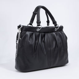 Сумка-тоут на молнии, цвет чёрный - Simaland фото 3