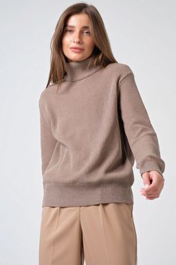 Джемпер вязаный свободный из хлопка - Fly фото 15