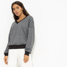 Свитшот свободного силуэта Весьма изящна (black) - Charutti фото 7