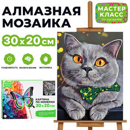 Картина по номерам "Любопытство" 30х20 см.