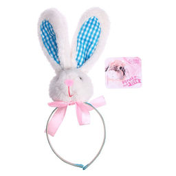 Цена за 2 шт. Карнавальный ободок «Зайка», МИКС