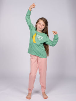 Пижама для девочки (джемпер+брюки) 91270 Lets go - Let's go фото 11