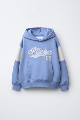 EMBROIDERED SPORTY HOODIE