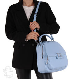 Рюкзак женский 69142 blue Velina Fabbiano-Safenta/30  в Новосибирске