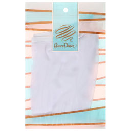 Юбка гимнастическая Grace Dance, с запахом, р. 30-32, цвет белый фото 9