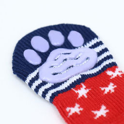 Носки нескользящие Звёзды, размер M (3/4 * 7,5 см), набор 4 шт - Пижон фото 2