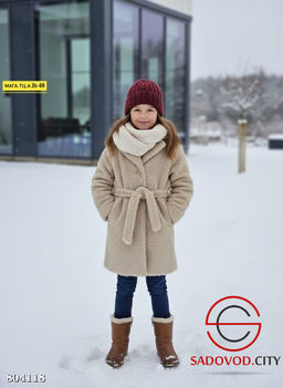 пальто для девочки (барашка) - Bruno фото 3