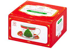 Чайн. пара 2 пр. 250 мл 11,5*9*7,5 см Новогодняя елка красный узор NEW BONE CHINA - Elan gallery фото 11