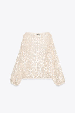 ZW COLLECTION SEQUIN TOP - Zara фото 7