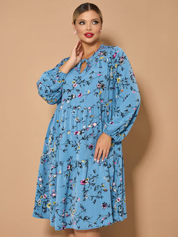 Платье 0060-23 темная фуксия - Dora фото 12