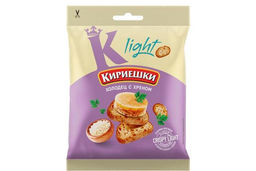 Цена за 5 шт.Кириешки Light, сухарики со вкусом Холодец с хреном, 80 г  фото 2