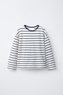 CAMISETA SOFT RAYAS / Blanco