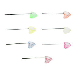 Сачок детский, ручка чёрный горох, 90 см, d=28 см, МИКС