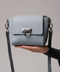 Сумка через плечо Azaro 3520 серое небо/бизон