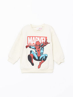 Spider-Man Bask?l? Erkek ?ocuk Sweatshirt 2li