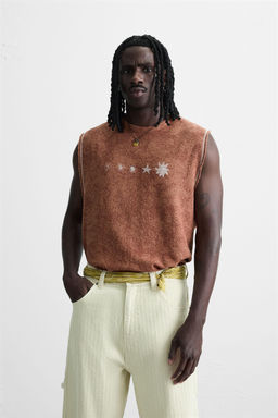 WASHED KNIT TANK TOP - Zara фото 2