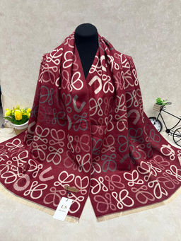 Мягкий палантин из кашемира мультицвет