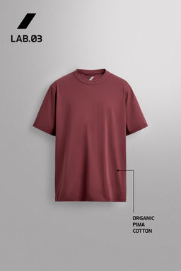 COTTON BLEND TECHNICAL T-SHIRT - Zara фото 5