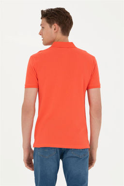 U. S. Polo Assn / Мужская базовая футболка с цветком граната - U.s. polo assn фото 5