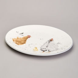 БЛЮДО ОВАЛЬНОЕ LEFARD FUNNY HENS 31,5*25,5*3 СМ (КОР=12ШТ.)  фото 5