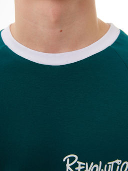 Футболка темный изумруд 231161404а - Nota bene фото 8