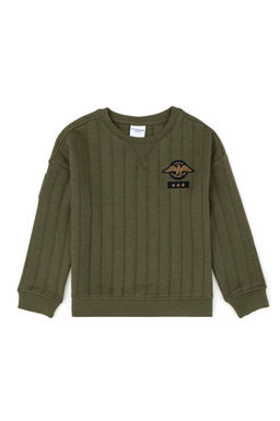 Толстовка цвета хаки для мальчика - U.s. polo assn фото 9
