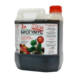 Компл.орг.-мин.удобр. Биогумус (концентрат) 3л (бутыль)