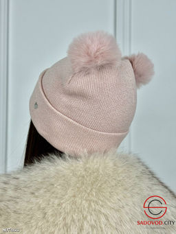 Шапка женская 2в1 с ушками