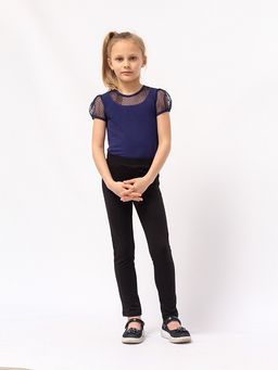 CRB wear/CWJG 63198-41 Джемпер для девочки,темно-синий/Ex.Cherubino