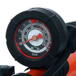 Насос напольный с регулируемым манометром COMIRON BORA, стальной корпус, 650*38мм, 737 см3, 8 бар, 120 psi., стальной шток 12мм, 848 гр. /уп 10/ - Галеонтрейд фото 7