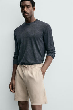 BERMUDA ESTRUCTURA CONFORT / Beige