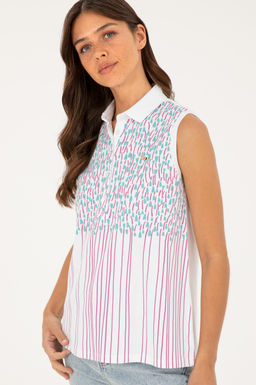 Женская белая футболка Неожиданная скидка в корзине - U.s. polo assn фото 10
