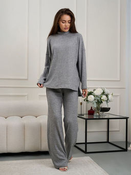 Лонгслив J.587 серый