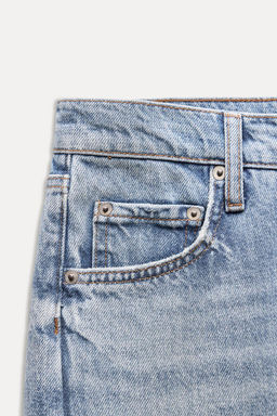 ZW COLLECTION STRAIGHT-LEG MID-RISE JEANS - Zara фото 8