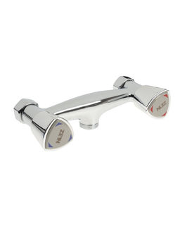 Смеситель для душа ZEIN Z4196, вентильный, шланг 150 см, лейка 5 режимов, хром