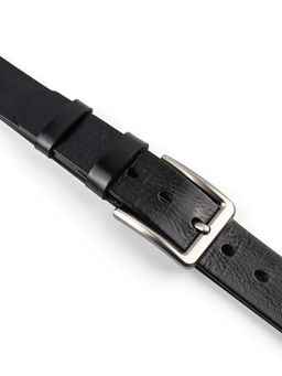 Мужской кожаный ремень Dierhoff ДРК 3056/3-40 Черный